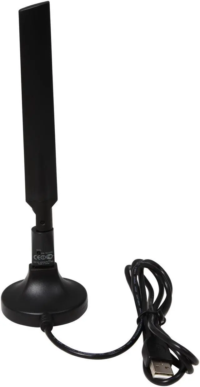 Alt view image 4 of 5 - EDIMAX EW-7811UAC AC600 Dual-band USB 2.0 Wireless Adapter with High Gain Antenna and a Free USB Extension Cradle for Longer Distances, Higher Performance Connections