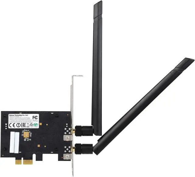 Alt view image 4 of 5 - Edimax EW-7822PIC AC1200 Wireless Dual Band PCI Express Adapter. Long Range, Ultra-fast Wi-Fi Speed to your Desktop PC, Ideal for Gaming PC.