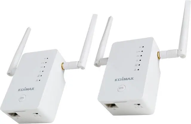 Main image of Edimax Gemini RE11 Wi-Fi Roaming Kit, Two AC1200 Wi-Fi Extenders with Smart Roaming, Automatically Connected to Stronger Wi-Fi Signal