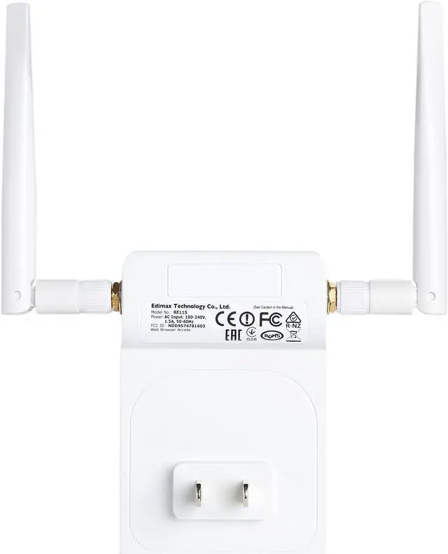 Alt view image 4 of 8 - Edimax Gemini RE11 Wi-Fi Roaming Kit, Two AC1200 Wi-Fi Extenders with Smart Roaming, Automatically Connected to Stronger Wi-Fi Signal