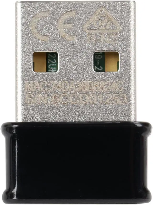 Alt view image 2 of 8 - Edimax EW-7822ULC AC1200 Dual-Band Nano Wi-Fi Adapter, Nano Size Lets You Plug it and Forget It