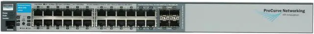 Alt view image 5 of 14 - HP J9021A#ABA Managed ProCurve Switch 2810-24G
