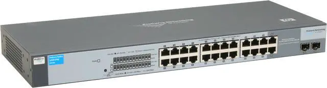 Alt view image 3 of 12 - HP J9078A Unmanaged ProCurve Switch 1400-24G