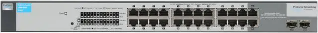 Alt view image 2 of 12 - HP J9028B Managed ProCurve 1800-24G Switch