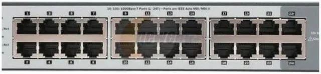 Alt view image 5 of 12 - HP J9028B Managed ProCurve 1800-24G Switch