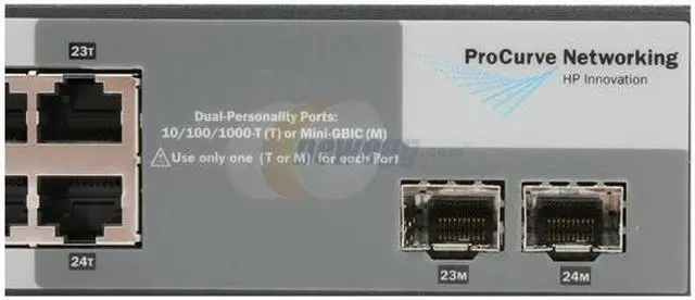 Alt view image 6 of 12 - HP J9028B Managed ProCurve 1800-24G Switch