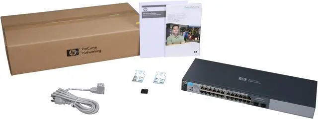 Alt view image 5 of 5 - HP ProCurve J9450A#ABA Gigabit Switch