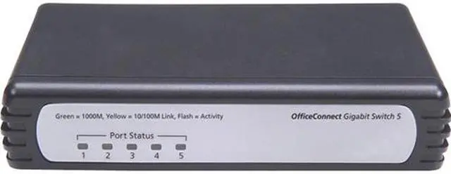 Main image of HP JD838A#ABA Unmanaged V1405C-5G Unmanaged Ethernet Switch