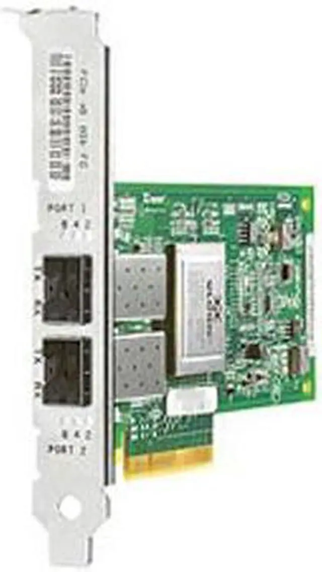 Alt view image 2 of 2 - HP AJ764A Compaq StorageWorks Single Port Fibre Channel Host Bus Adapter 8Gbps PCI Express x8 2 x LC Fibre Channel