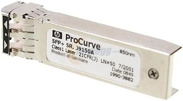 Alt view image 3 of 4 - HPE J9150A X132 10G SFP+ LC SR Transceiver 10 Gbps LC