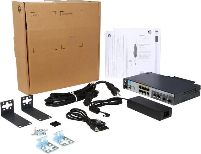 Alt view image 6 of 6 - HP J9565A#ABA ProCurve 2615-8-PoE Stackable Ethernet Switch