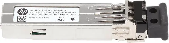 Alt view image 2 of 5 - HPE JD118B X120 1G SFP LC SX Transceiver 1 Gbps LC