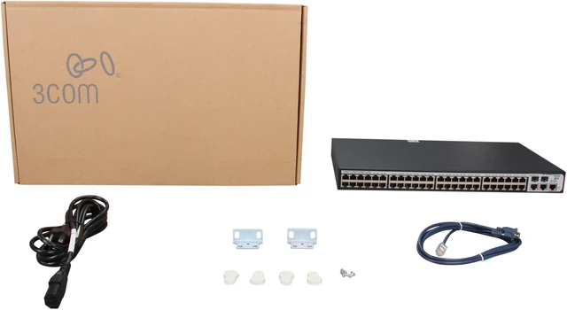 Alt view image 5 of 5 - HP 1905-48 Fast Ethernet Smart Managed 48-port Switch (JD994A#ABA)