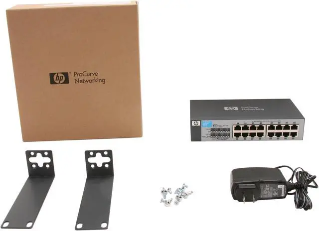 Alt view image 5 of 5 - HP J9560A#ABA Unmanaged V1410-16G Switch