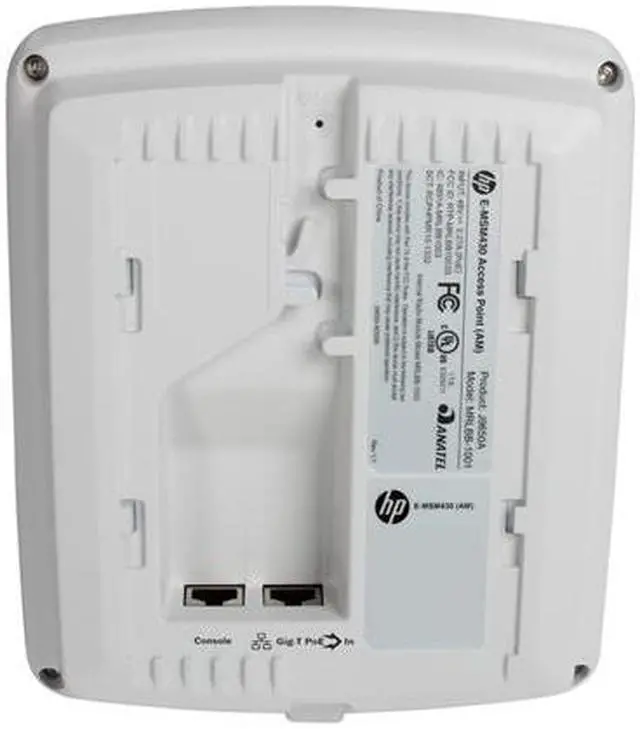 Alt view image 3 of 3 - Hewlett-Packard J9650A Dual Radio 802.11n AP (AM)