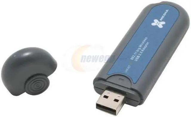 Alt view image 3 of 4 - Innocom IT-WL542 802.11g Wireless Adapter IEEE 802.11b/g USB 2.0 Up to 54Mbps Wireless Data Rates