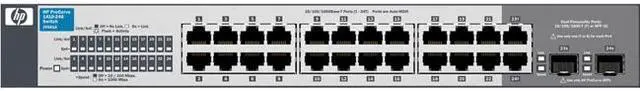 Switch Gigabit HP 1410-24g (24 Ports, Rackable, Gigabit Ethernet) – Occasion Dispo