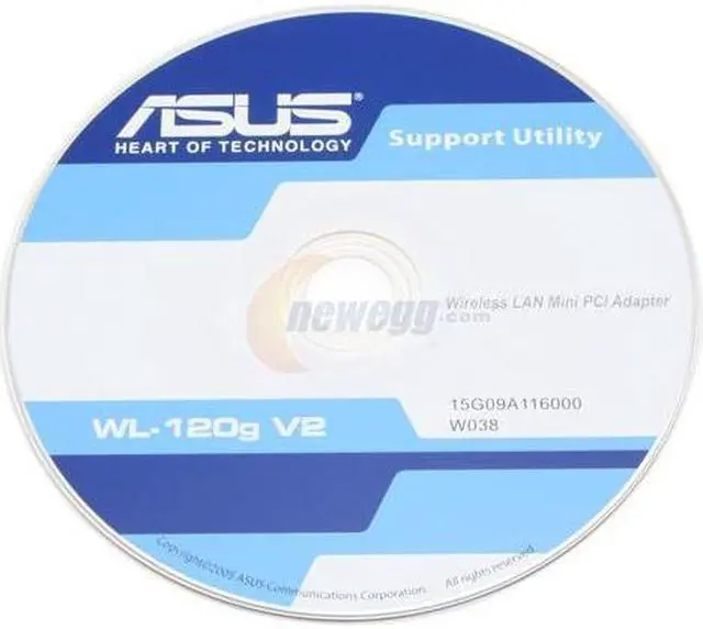 Alt view image 3 of 4 - ASUS WL-120g (V2) Wireless Adapter IEEE 802.11b/g Mini PCI Up to 54Mbps Wireless Data Rates