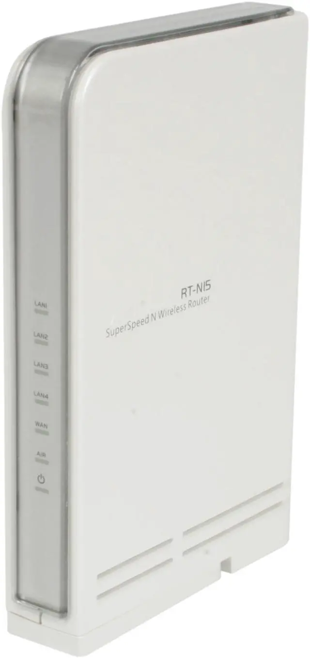 Alt view image 3 of 7 - ASUS RT-N15 SuperSpeedN Gigabit Wireless Router IEEE 802.11b/g, IEEE 802.11n Draft 2.0