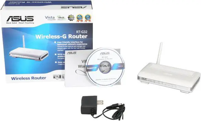 Alt view image 5 of 5 - ASUS RT-G32 Wireless Router IEEE 802.3/3u, IEEE 802.11b/g
