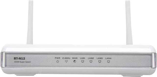 Alt view image 2 of 5 - ASUS RT-N12 Wireless Broadband Router SuperSpeedN 802.11b/g/n up to 300Mbps/ Open Source DD-WRT Support