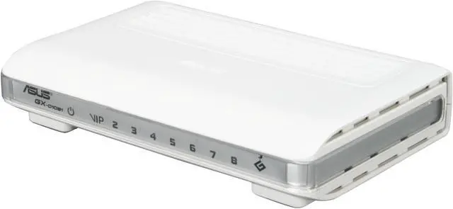 Main image of ASUS GX-D1081 Power-Saving Gigabit Switch