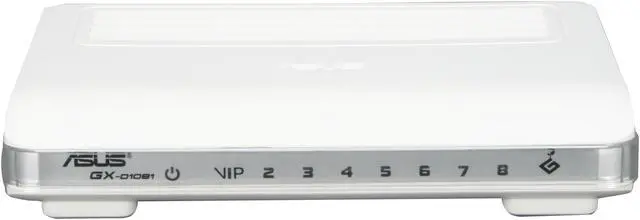Alt view image 2 of 5 - ASUS GX-D1081 Power-Saving Gigabit Switch