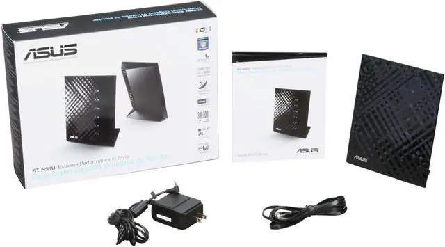 Alt view image 8 of 7 - ASUS RT-N56U Wireless Router Dual Band N600 Multimedia Ultra Slim Gigabit 802.11a/b/g/n support USB Storage, Print and Media Server