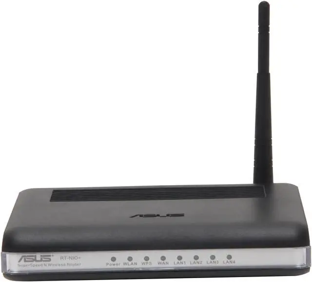 Alt view image 2 of 5 - ASUS RT-N10+ IEEE Wireless Router EZ N 802.11b/g/n Support up to 4 SSID in Business (Open source DDWRT support) manufactured recertified