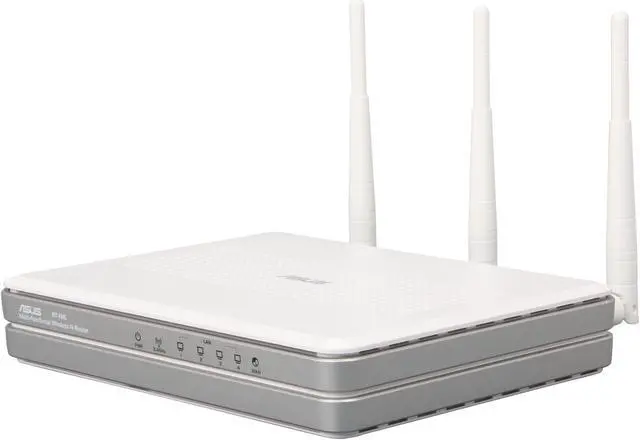 Alt view image 2 of 6 - Asus Certified RT-N16 Multi-Functional Gigabit Wireless N Router w/ Storage, Printer and Media Server IEEE 802.11b/g, IEEE 802.11n Draft