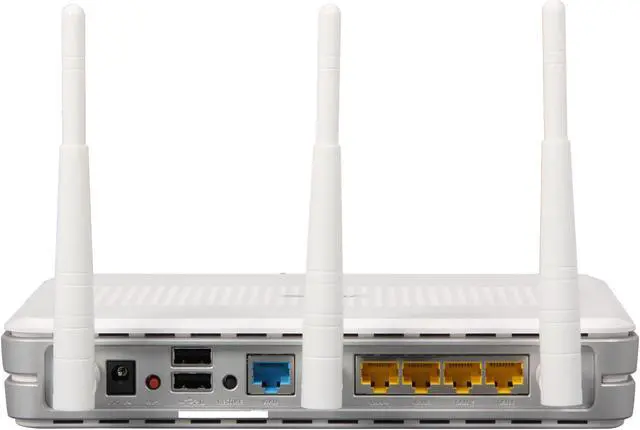 Alt view image 5 of 6 - Asus Certified RT-N16 Multi-Functional Gigabit Wireless N Router w/ Storage, Printer and Media Server IEEE 802.11b/g, IEEE 802.11n Draft