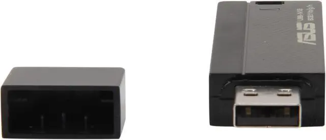 Alt view image 4 of 6 - ASUS USB-N13 Wireless Adapter IEEE 802.11b/g/n USB 2.0 Up to 300Mbps Wireless Data Rates WPA2 manufactured recertified