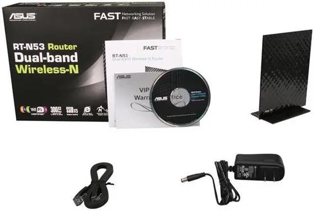 Alt view image 5 of 5 - ASUS RT-N53 Dual Band Wireless N600 SOHO Router, DD-WRT Open Source support, Fast Ethernet, 5 Guest SSID, Parental Access Time control to Each User