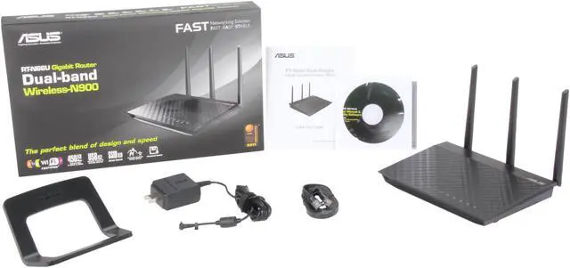 Alt view image 6 of 5 - ASUS RT-N66U N900 Dual-Band WiFi Gigabit Router