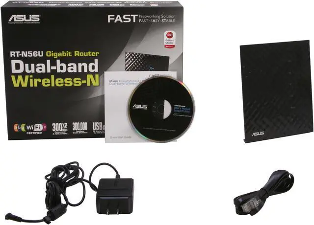 Alt view image 6 of 6 - ASUS RT-N56U Dual-Band Multimedia Ultra Slim Wireless-N600 Router manufactured recertified