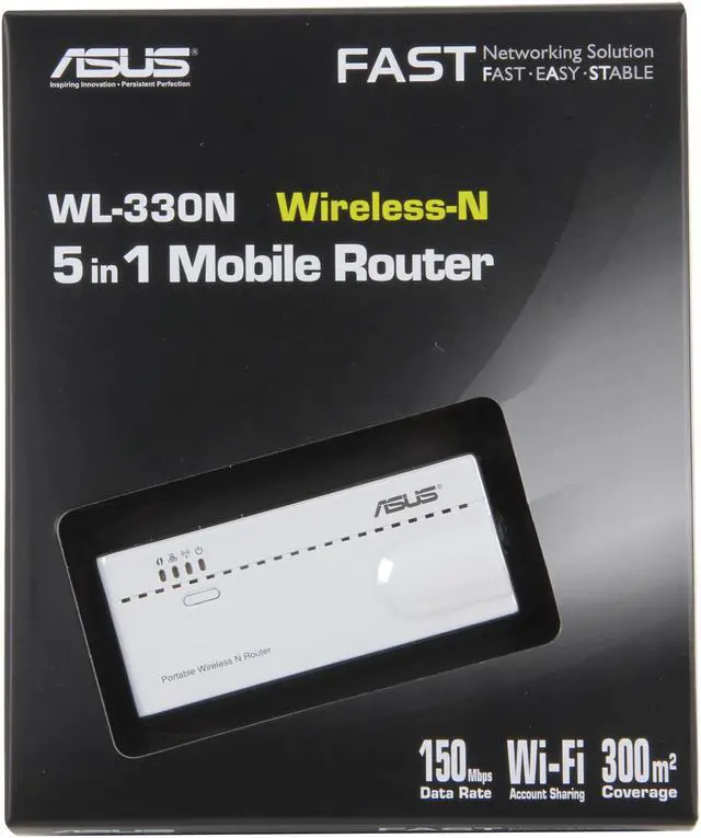 Alt view image 6 of 6 - ASUS WL-330N 5-in-1 Wireless-N150 Mobile Router IEEE 802.11b/g/n