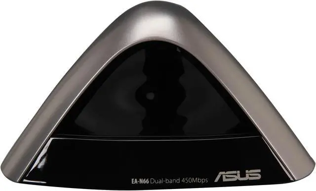 Alt view image 4 of 6 - ASUS EA-N66 Dual-Band Wireless-N900, 3 in 1 Access Point/Repeater/Gigabit Ethernet Adapter IEEE 802.11a/b/g/n 1 x RJ-45 Ethernet port Up to 450Mbps downlink + 450Mbps uplink Wireless