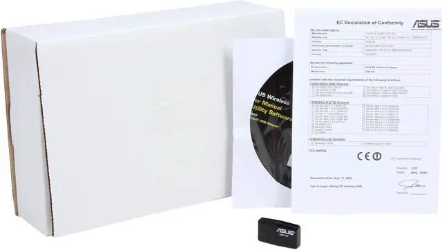 Alt view image 5 of 5 - ASUS USB-N10 Wireless Adapter IEEE 802.11b/g/n USB 2.0 Up to 150 Mbps Wireless Data Rates 64 / 128-bit WEP, TKIP, AES, WPA-PSK, WPA2-PSK manufactured recertified