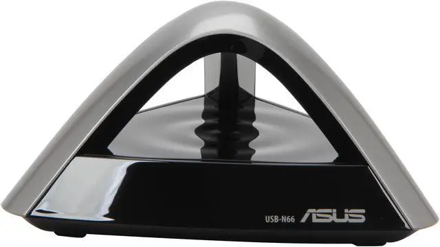 Alt view image 2 of 4 - ASUS USB-N66 Dual-band Wireless-N900 Adapter IEEE 802.11a/b/g/n USB 2.0 downlink up to 450Mbps, uplink up to 450Mbps(20/40MHz) Wireless Data Rates