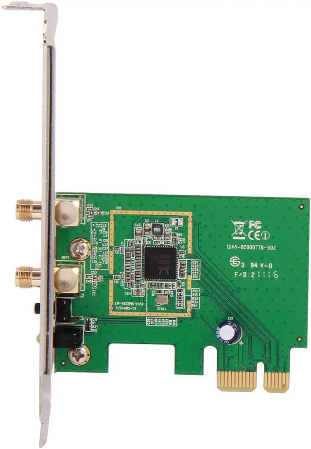 Alt view image 3 of 5 - Asus Certified PCE-N15 Wireless Adapter IEEE 802.11b/g/n PCI Express 300/300 Mbps Transfer / Receive Rate 64-bit WEP, 128-bit WEP, WPA2-PSK, WPA-PSK, WPS support