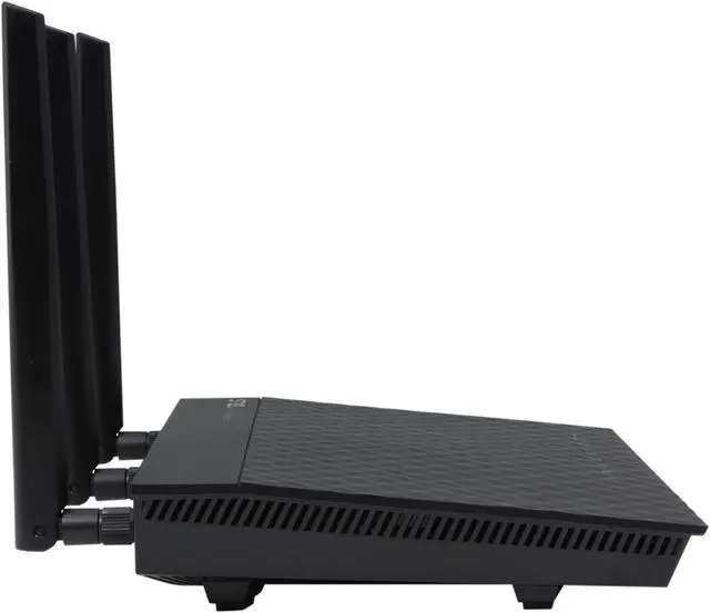 Alt view image 3 of 5 - ASUS RT-AC66U Dual-Band Wireless-AC1750 Gigabit Router-Certified Refurbished