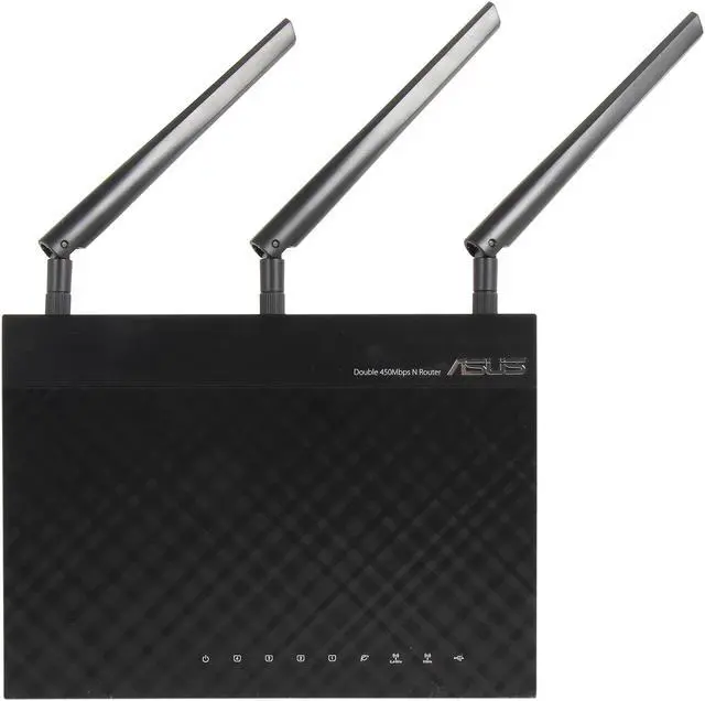 Alt view image 2 of 5 - Asus Certified RT-N66R Dual-Band Wireless-N900 Gigabit Router, DD-WRT Open Source Support