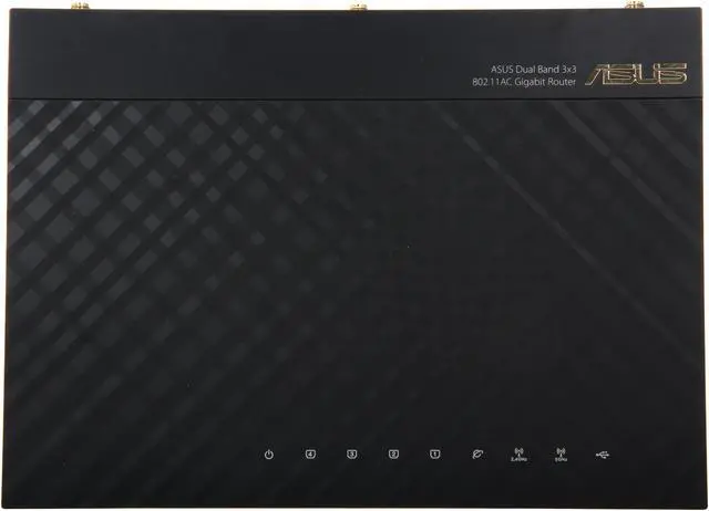 Alt view image 2 of 6 - ASUS RT-AC66R Dual-Band Wireless-AC1750 Gigabit Router –Asus Certified.