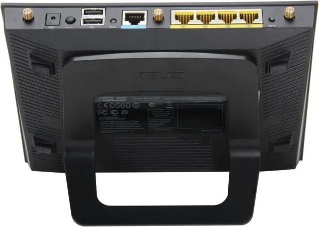 Alt view image 4 of 6 - ASUS RT-AC66R Dual-Band Wireless-AC1750 Gigabit Router –Asus Certified.