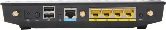 Alt view image 5 of 6 - ASUS RT-AC66R Dual-Band Wireless-AC1750 Gigabit Router –Asus Certified.