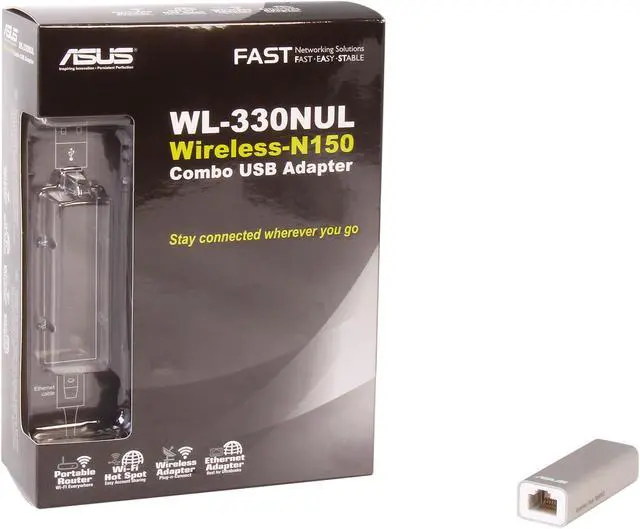 Alt view image 6 of 6 - ASUS WL-330NUL All-in-One Wireless-N Pocket Router IEEE 802.3/3u, IEEE 802.11b/g/n