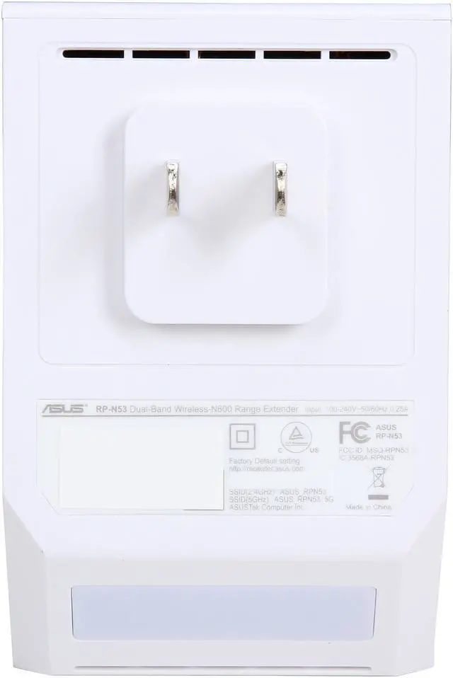 Alt view image 4 of 6 - ASUS RP-N53 Dual-Band Wireless-N600 Range Extender