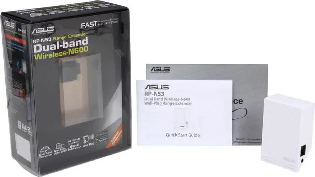 Alt view image 6 of 6 - ASUS RP-N53 Dual-Band Wireless-N600 Range Extender