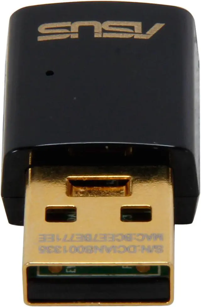 Alt view image 4 of 5 - ASUS USB-AC51 AC600 Dual-band WiFi Wireless Adapter
