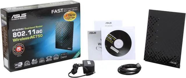 Alt view image 6 of 6 - ASUS RT-AC52U Great-Value Dual-Band AC750 Wireless Router